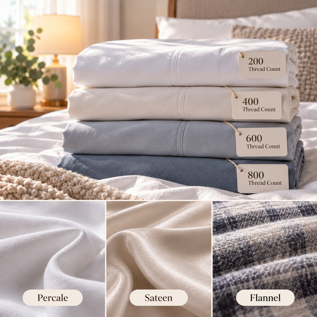 What Thread Count Actually Means When Buying Sheets
