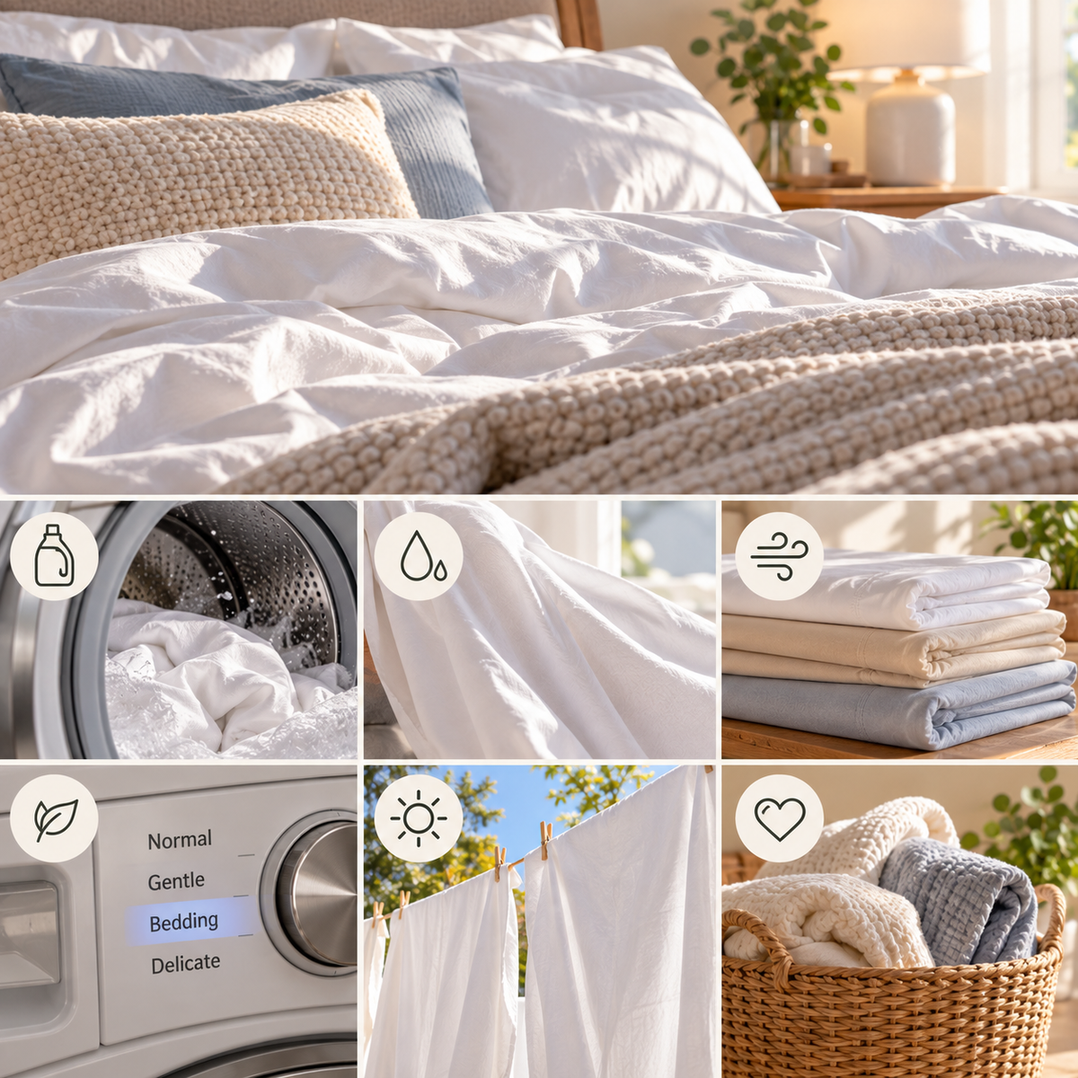 How to Keep Bedding Soft After Washing