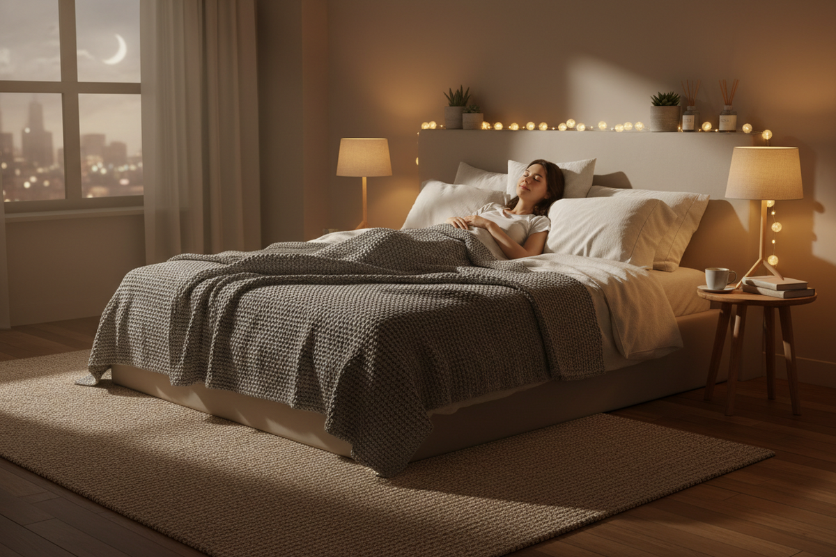 The Science of Weighted Blankets: How They Help With Anxiety and Rest