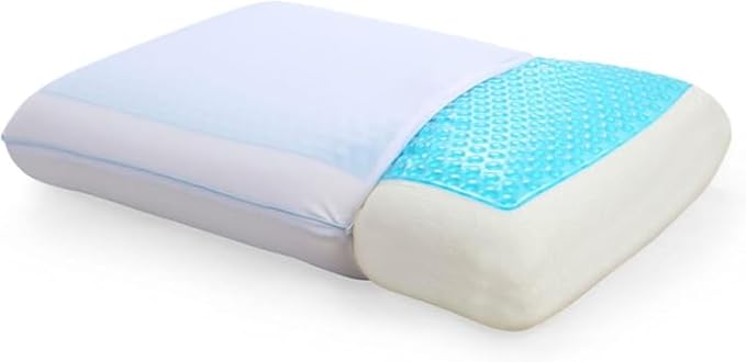 Memory Foam Cooling Bed Pillow - Queen