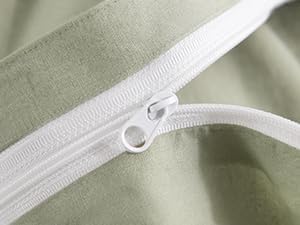 Linen Duvet Cover Set - Queen - 3 Piece
