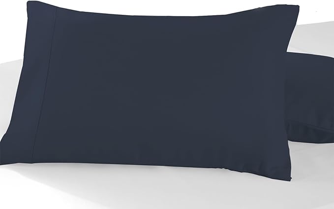 100% Cotton Pillowcase Set - King - 2 Piece