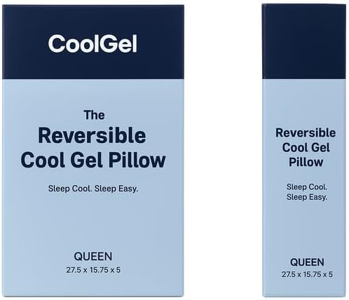 Memory Foam Cooling Bed Pillow - Queen