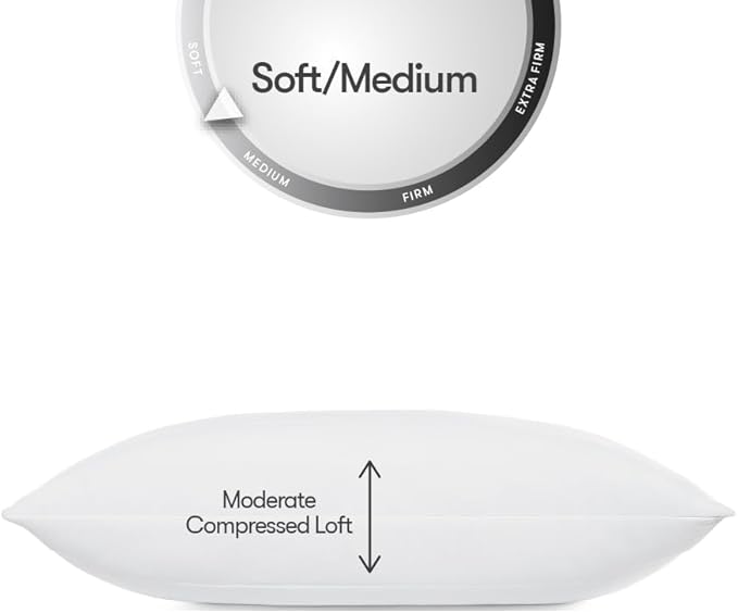 Hypoallergenic Bed Pillow - King - 2 Pack