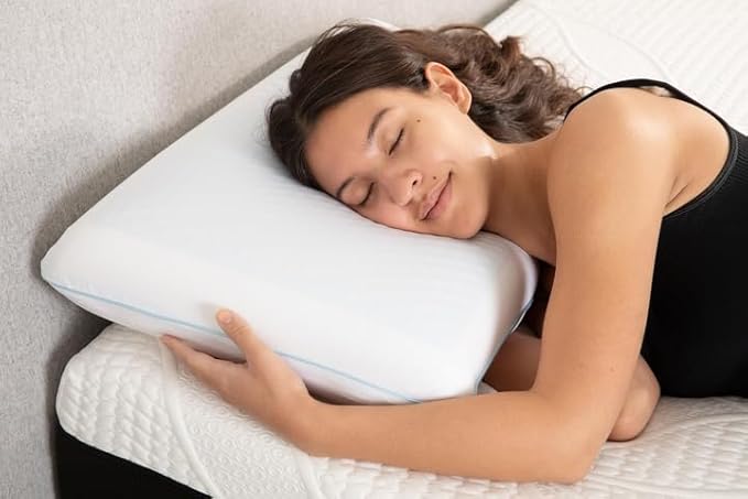 Memory Foam Cooling Bed Pillow - Queen