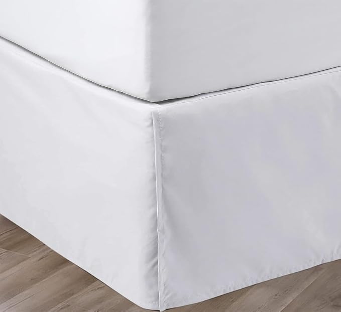 Microfiber Bed Skirt - King - 10 in Drop