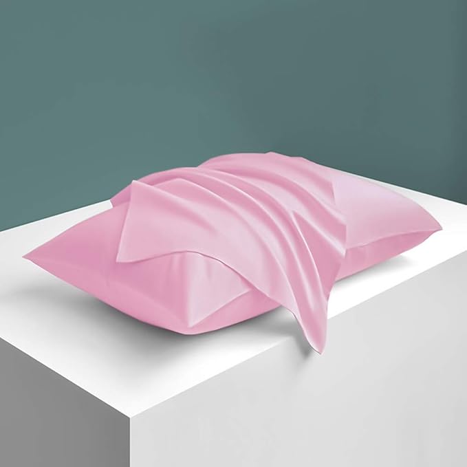 Satin Pillowcase Set - King - 20 x 36 in - 2 Piece