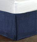 Velvet Bed Skirt - Twin XL - 15 in Drop