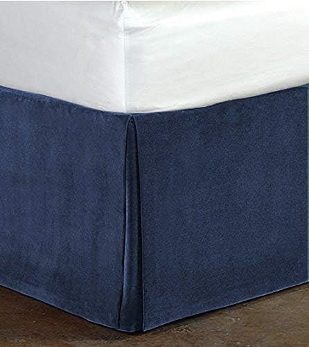 Velvet Bed Skirt - Twin XL - 15 in Drop