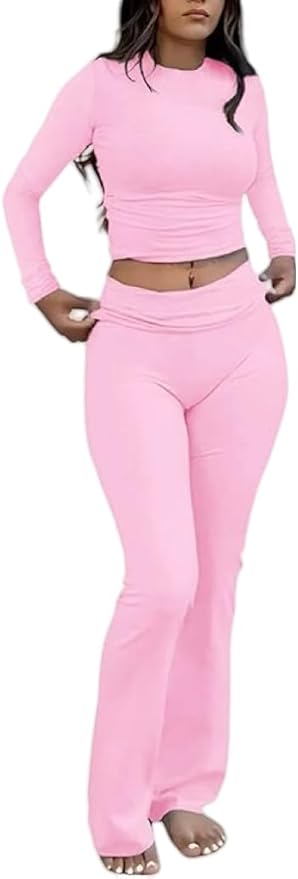 Women's Pants Pajama Set - Long Sleeve - 2 Piece