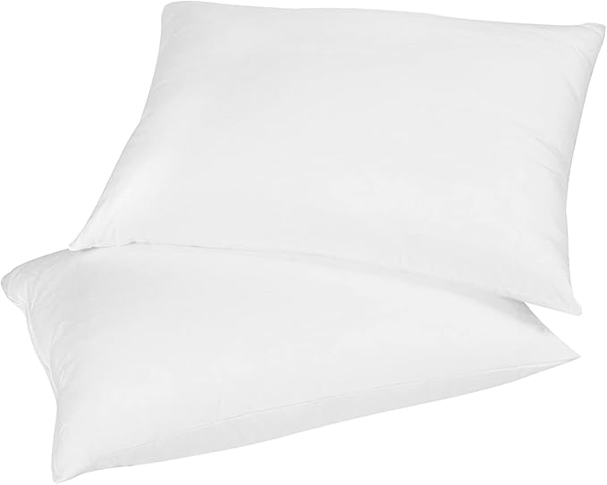 100% Cotton Bed Pillow - King - 20 x 36 in - 2 Piece