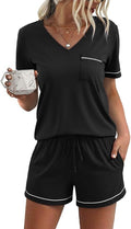 Shorts Pajama Set - Short Sleeve - 2 Piece