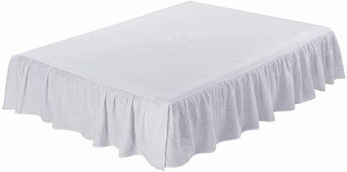 Linen Bed Skirt - Queen