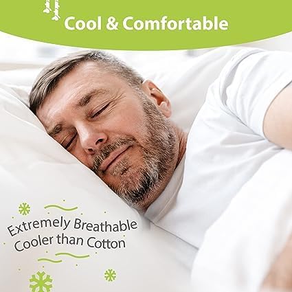 Bamboo Cooling Bed Sheet Set - Full - 6 Piece
