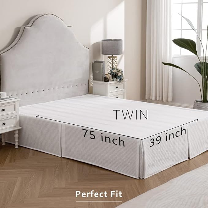 Bed Skirt - Twin - 12 in Drop