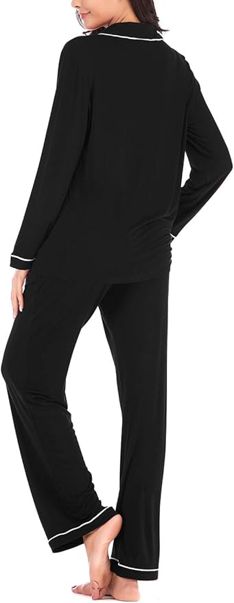 Women's Pajama Set - Long Sleeve - 2 Piece