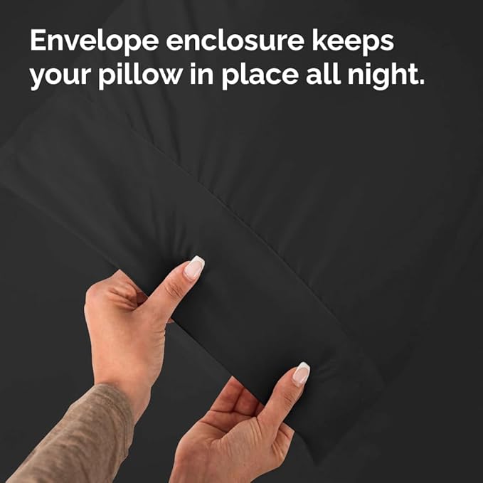 Pillowcase Set - King - 4 Pack - 4 Piece