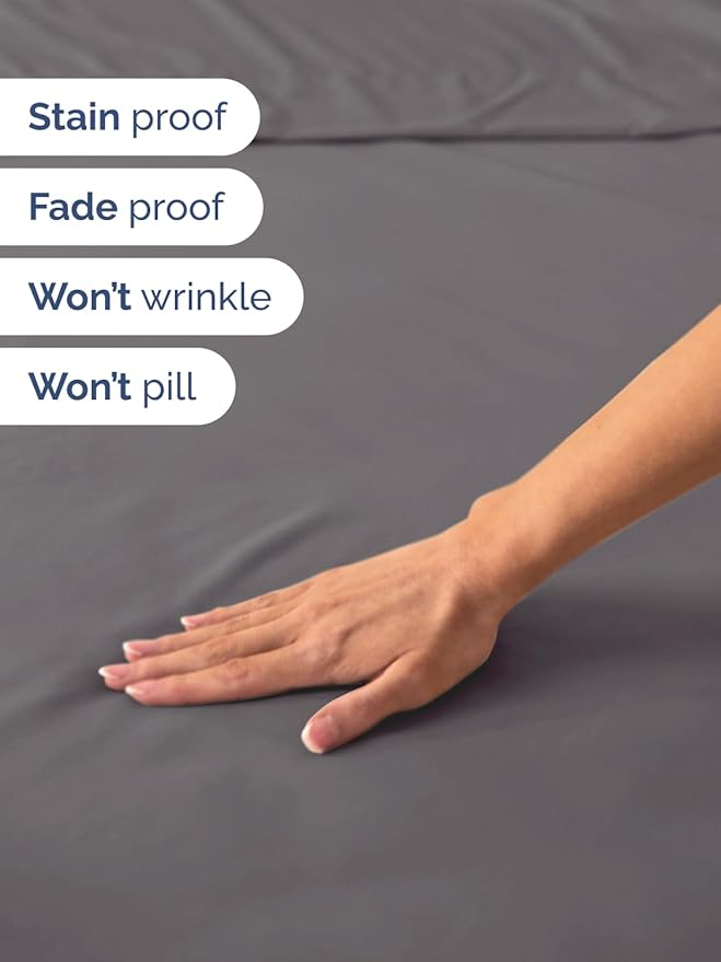 Cooling Bed Sheet Set - Twin - 4 Piece