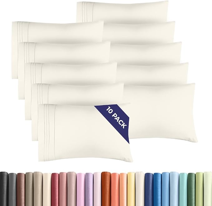 Pillowcase Set - Queen - 10 Piece