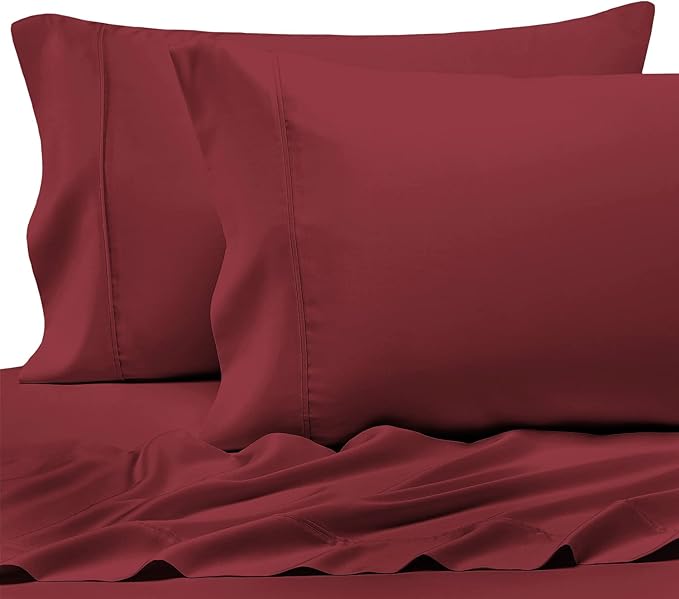 100% Cotton Pillowcase Set - King - 2 Piece