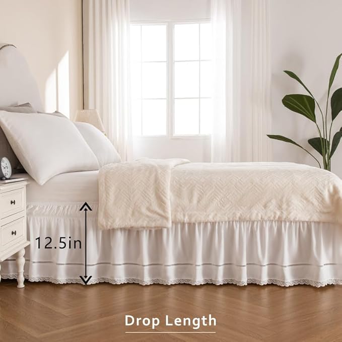 Bed Skirt - King - 12.5 in Drop