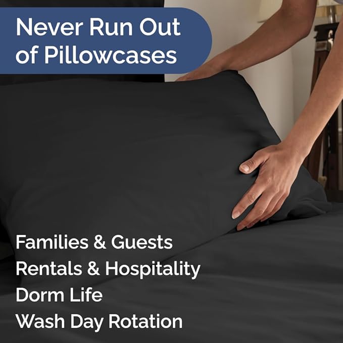 Pillowcase Set - King - 8 Piece