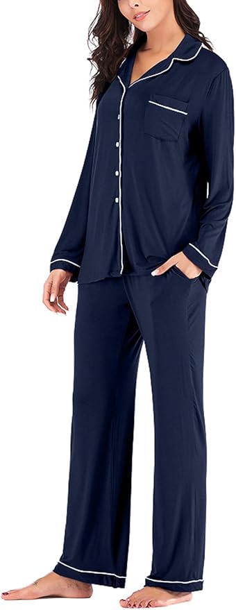 Women's Pajama Set - Long Sleeve - 2 Piece