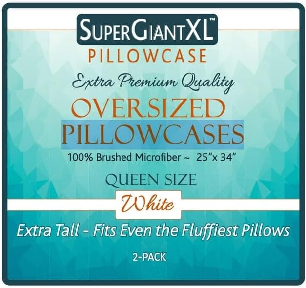 Microfiber Pillowcase - Queen - 2 Pack