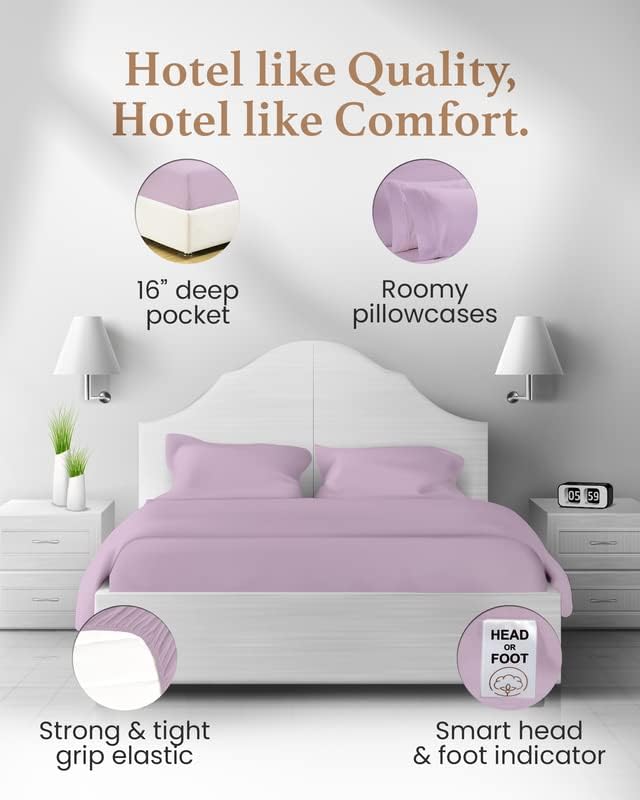 Bed Sheet Set - Queen - 4 Piece