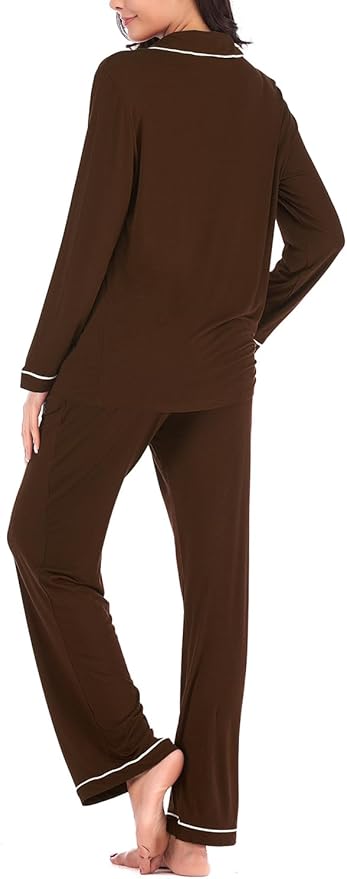 Women's Pajama Set - Long Sleeve - 2 Piece