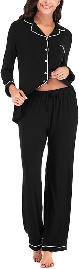 Women's Pajama Set - Long Sleeve - 2 Piece