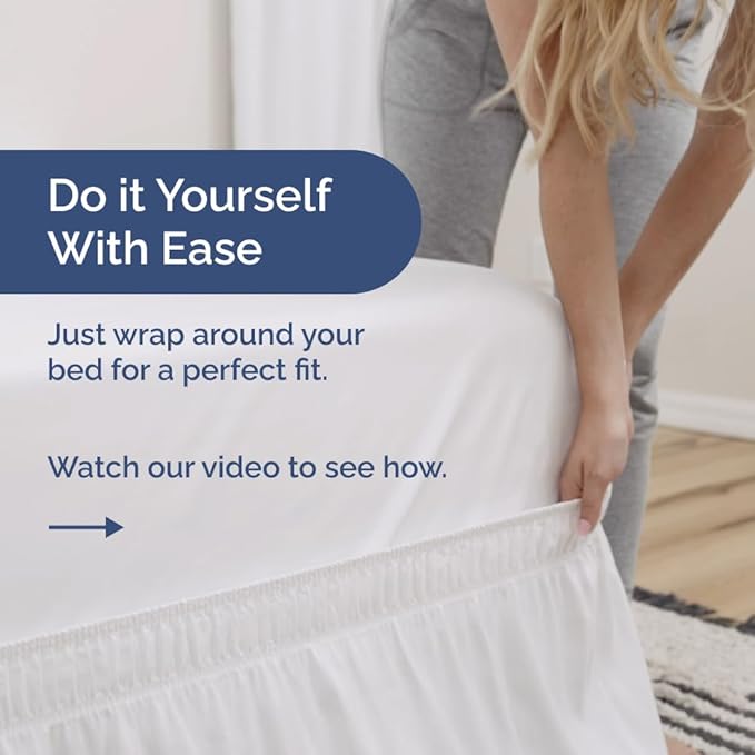 Bed Skirt - King - 16 in Drop