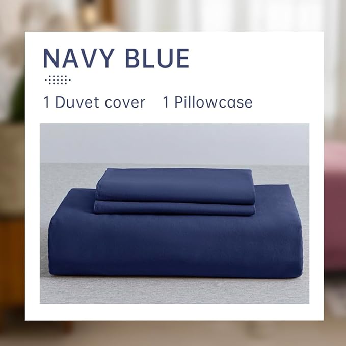 Linen Duvet Cover Set - Twin - 2 Piece