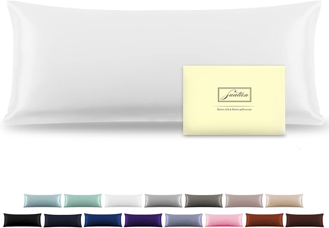 Mulberry Silk Cooling Pillowcase - 20 x 54 in