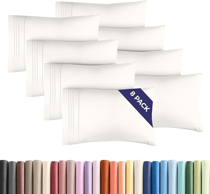 Pillowcase Set - King - 8 Piece