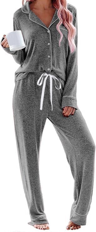 Women's Pajama Set - Long Sleeve