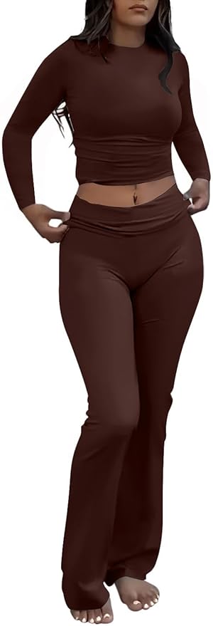 Women's Pants Pajama Set - Long Sleeve - 2 Piece