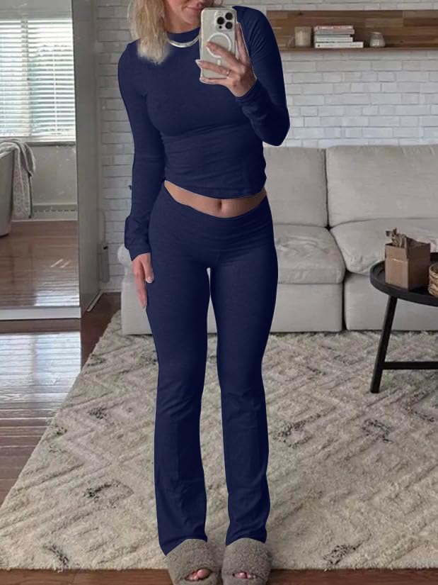 Women's Pants Pajama Set - Long Sleeve - 2 Piece