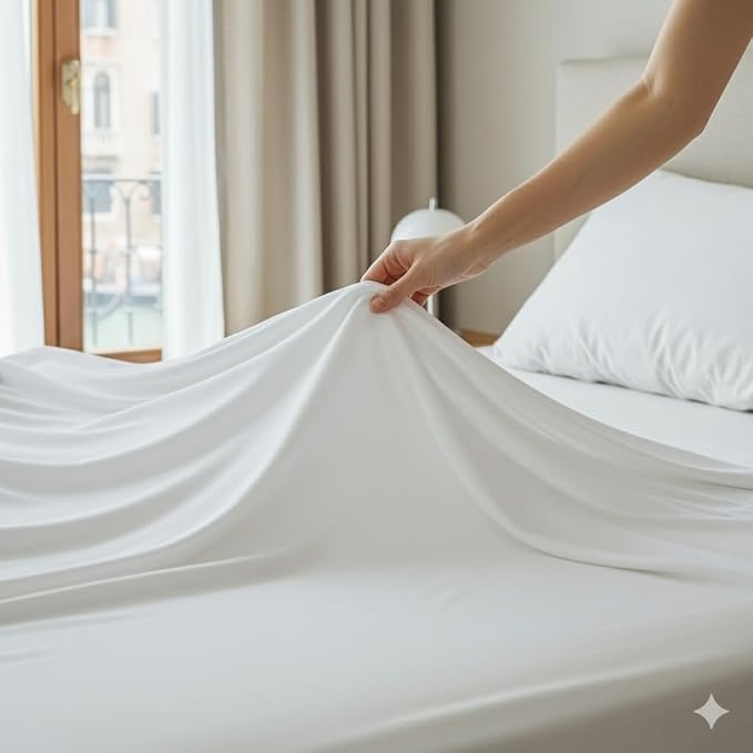 100% Cotton Flat Sheet - Full