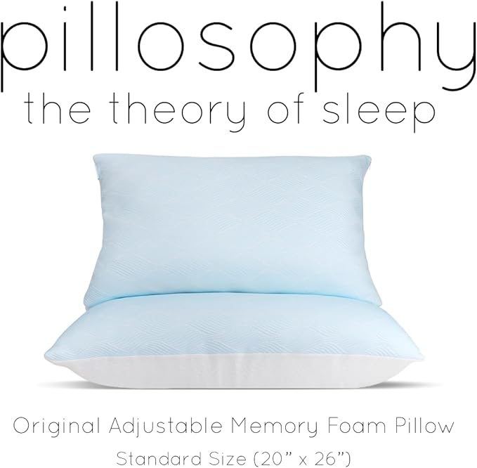 Memory Foam Bed Pillow - Standard