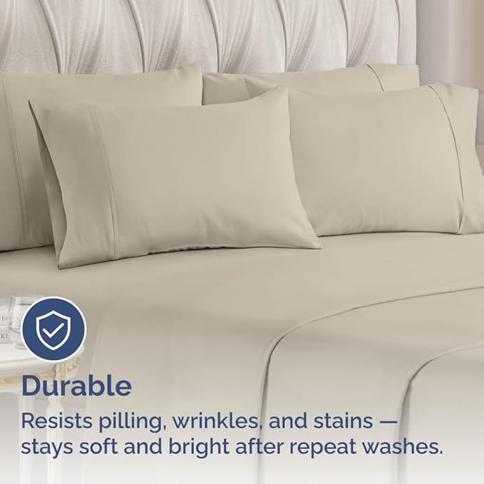Pillowcase Set - Queen - 4 Pack - 4 Piece