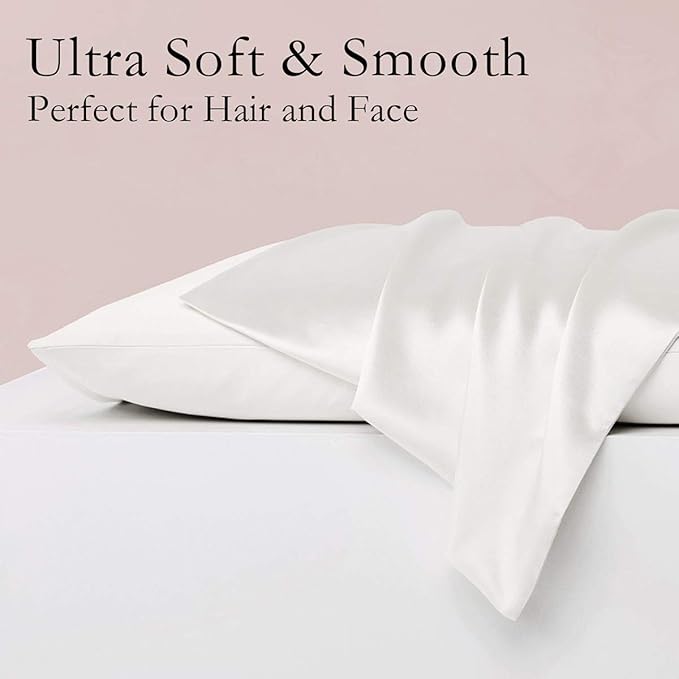 Mulberry Silk Hypoallergenic Pillowcase Set - King - 2 Pack