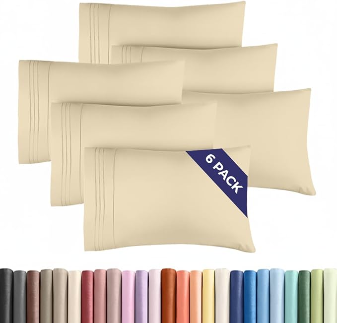 Pillowcase Set - King - 6 Piece