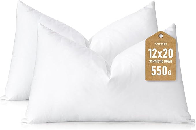 100% Cotton Pillow Insert - 2 Piece