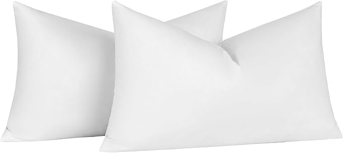 100% Cotton Pillow Insert - 2 Piece