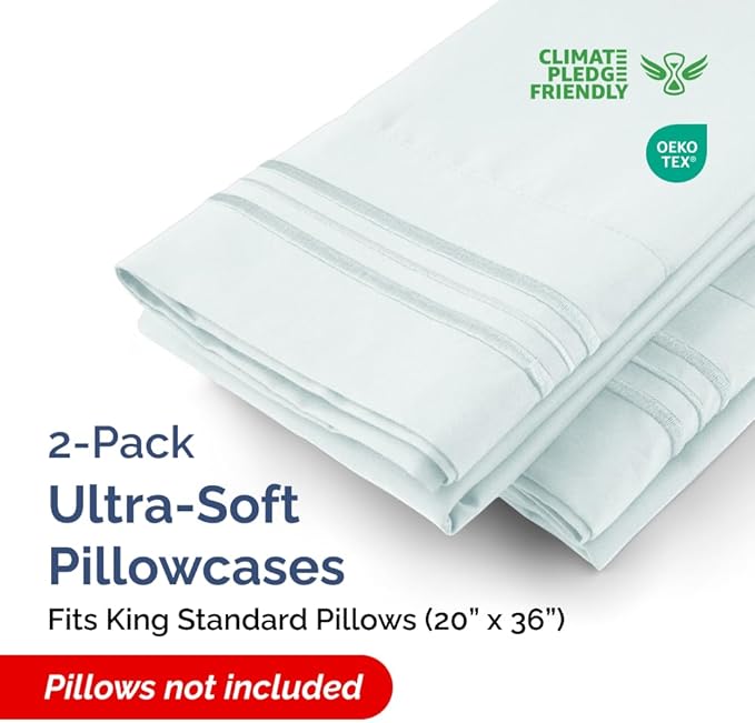 Pillowcase Set - King - 2 Piece