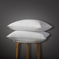 100% Cotton Bed Pillow - King - 2 Piece