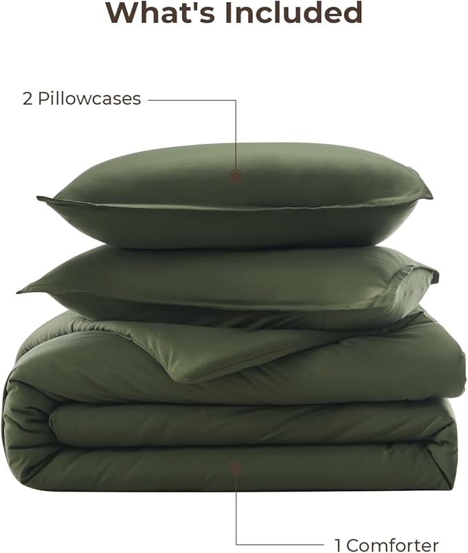 Comforter Set - Queen - 90 x 90 in - 3 Piece