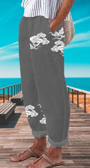 Women's Linen Loungewear - Pants