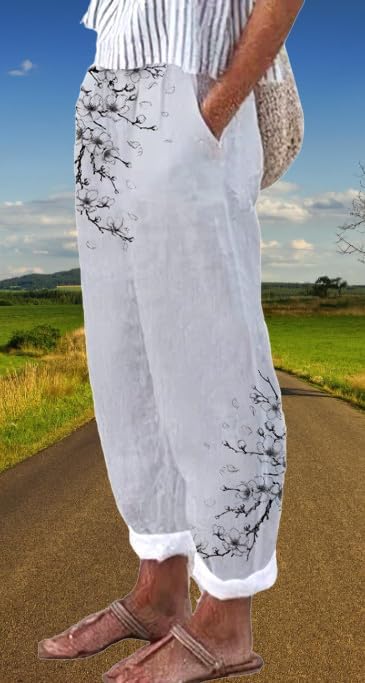 Women's Linen Loungewear - Pants